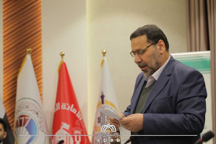 تقرير مصور/ اللجنة العلمية تراجع وتدقق مصحف العتبة الحسينية بمشاركة مختصصين من بلدان اسلامية