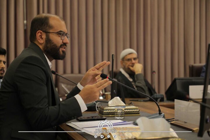 تقرير مصور/ اللجنة العلمية تراجع وتدقق مصحف العتبة الحسينية بمشاركة مختصصين من بلدان اسلامية