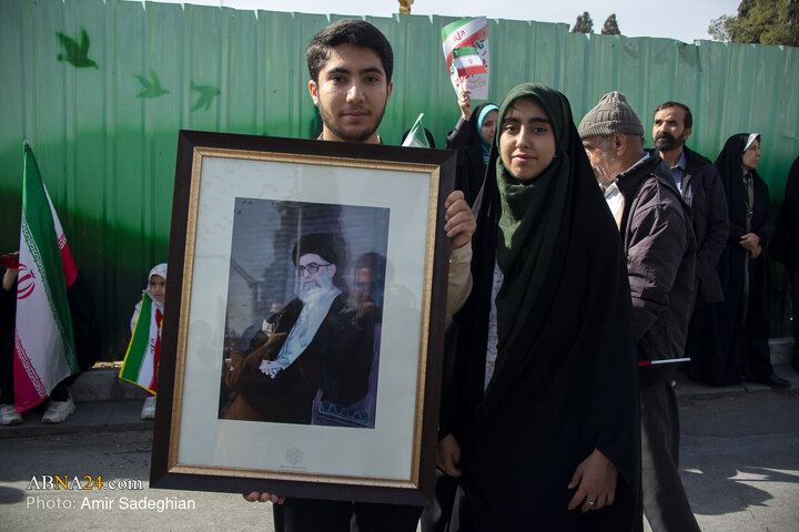 راهپیمایی 22 بهمن در شیراز