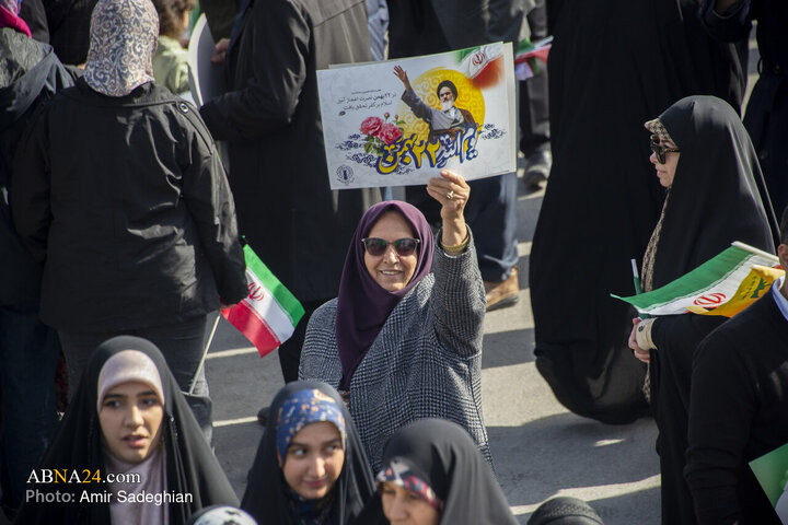 راهپیمایی 22 بهمن در شیراز