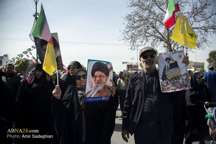 راهپیمایی 22 بهمن در شیراز