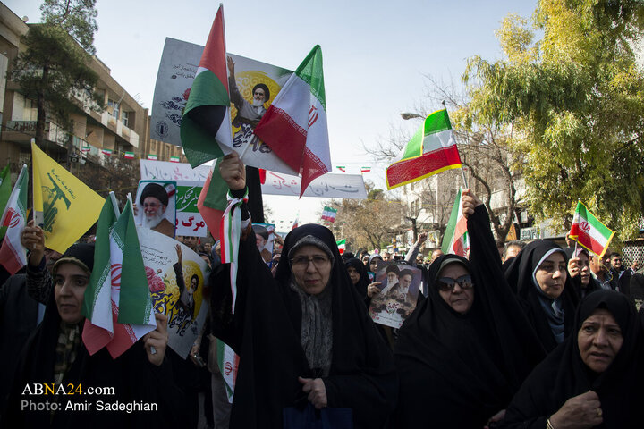 راهپیمایی 22 بهمن در شیراز