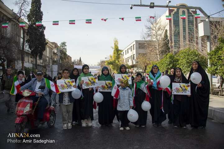 راهپیمایی 22 بهمن در شیراز