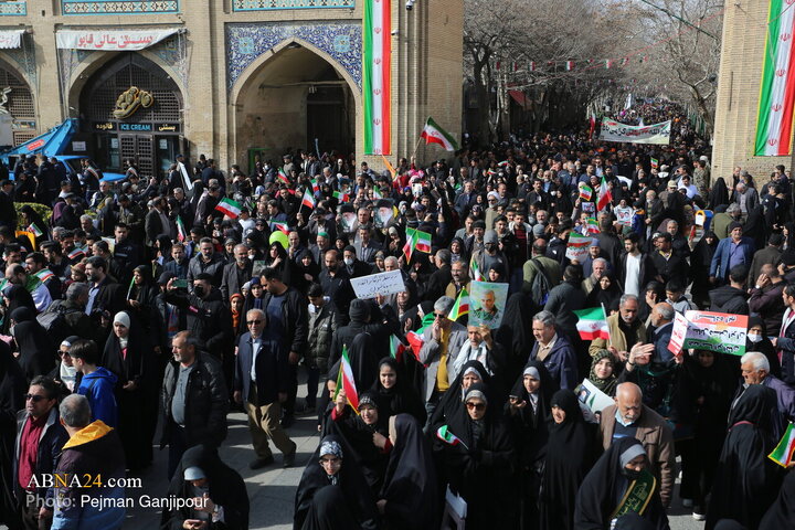 راهپیمایی یوم‌الله ۲۲ بهمن ۱۴۰۴ - قم - اصفهان