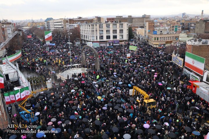 راهپیمایی یوم‌الله ۲۲ بهمن ۱۴۰۴ - تبریز