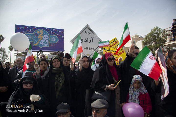 Photos: 22 Bahman rally in Shiraz