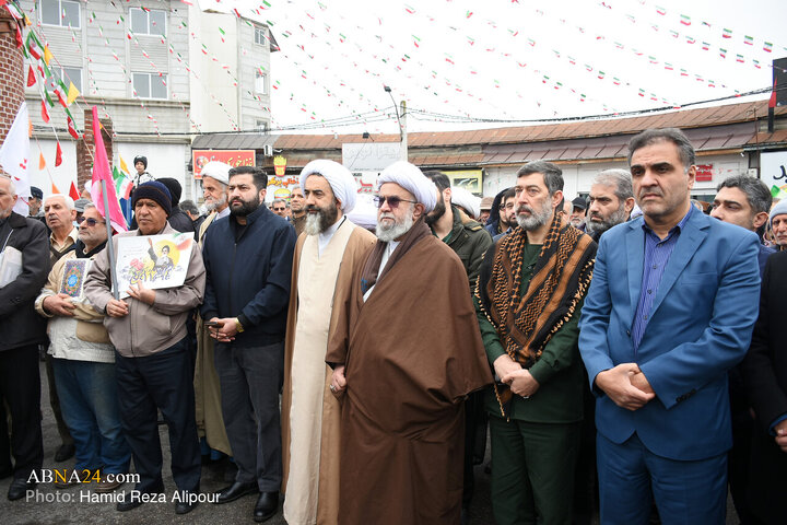 راهپیمایی یوم الله 22 بهمن در رودسر