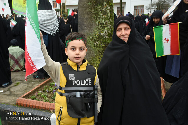 راهپیمایی یوم الله 22 بهمن در رودسر