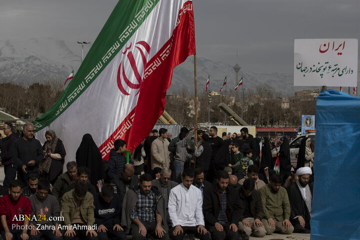 حاشیه های راهپیمایی 22 بهمن در تهران