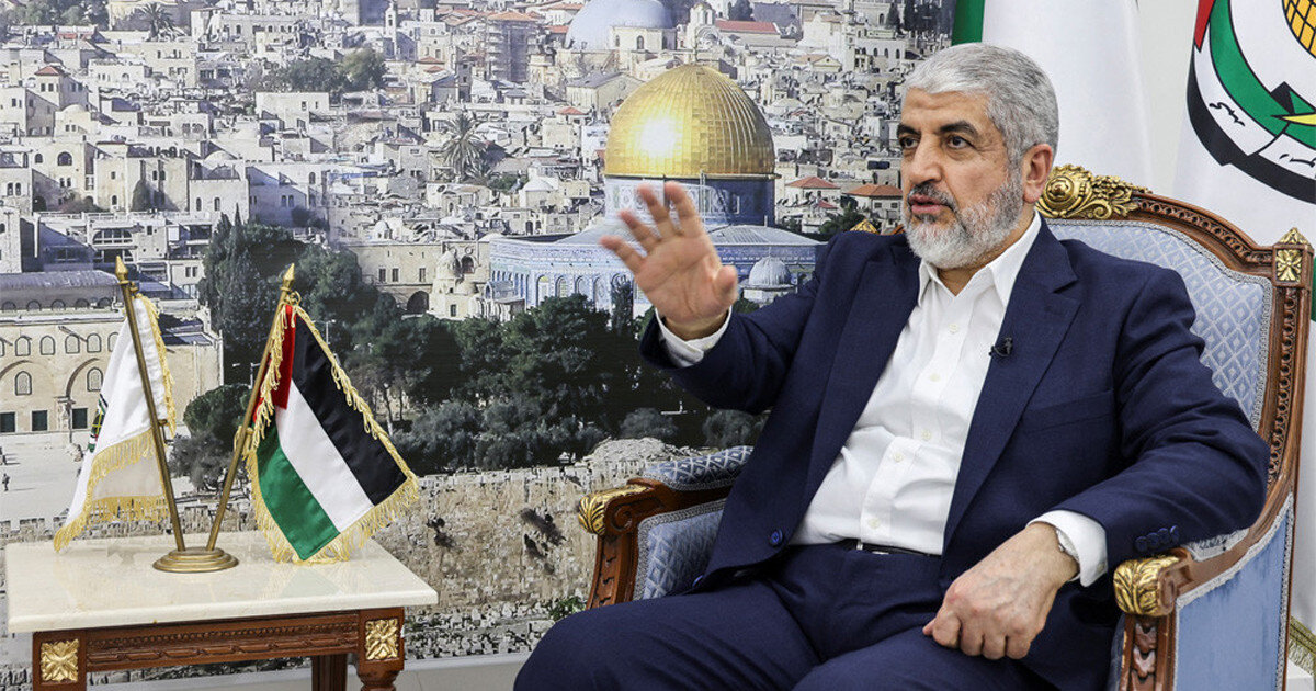 খালেদ মেশাল: বিদেশি হস্তক্ষেপ মানবে না হামাস