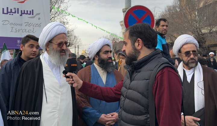 حضور علما و اساتید حوزه در راهپیمایی ۲۲ بهمن