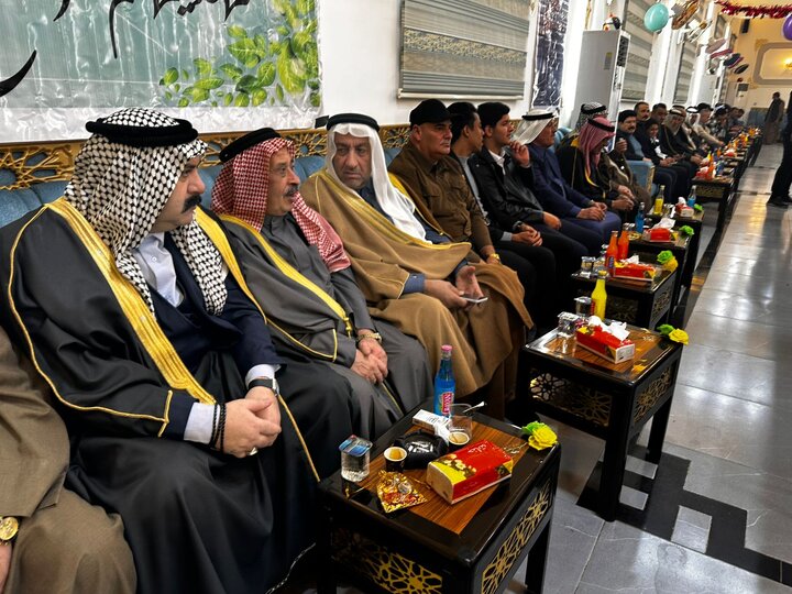 تقرير مصور/ جانب من الحضور في حفل ليلة نصف شعبان المبارك بالعراق