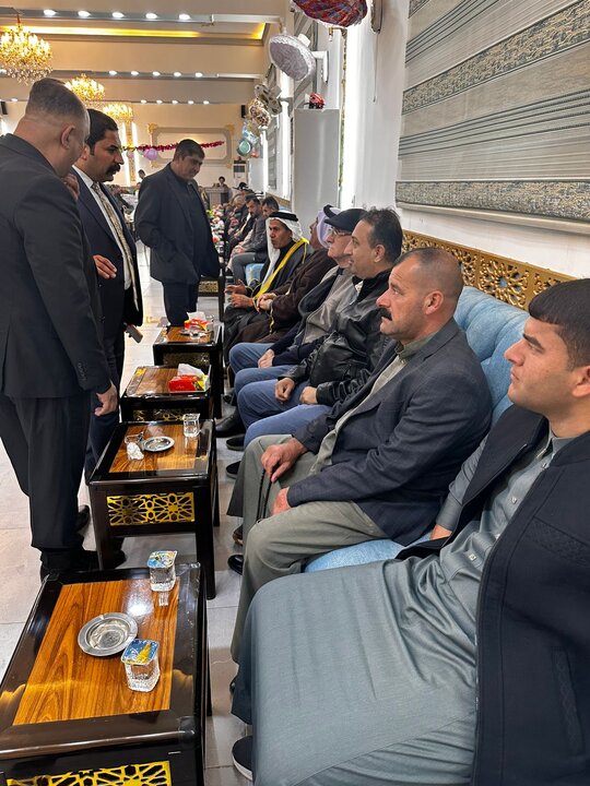 تقرير مصور/ جانب من الحضور في حفل ليلة نصف شعبان المبارك بالعراق