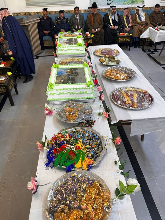 تقرير مصور/ جانب من الحضور في حفل ليلة نصف شعبان المبارك بالعراق