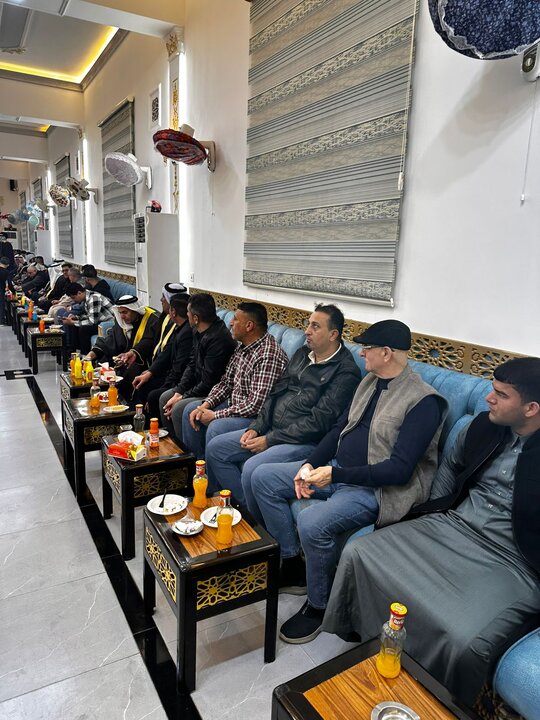 تقرير مصور/ جانب من الحضور في حفل ليلة نصف شعبان المبارك بالعراق