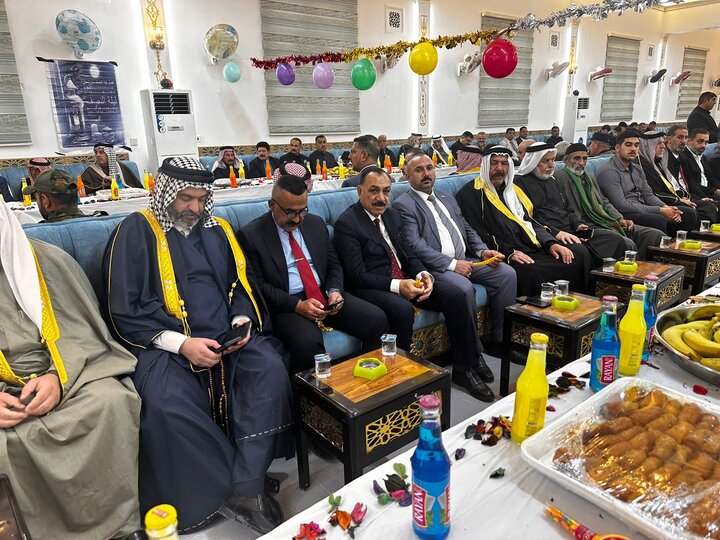 تقرير مصور/ جانب من الحضور في حفل ليلة نصف شعبان المبارك بالعراق