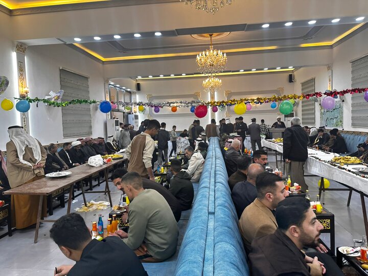 تقرير مصور/ جانب من الحضور في حفل ليلة نصف شعبان المبارك بالعراق