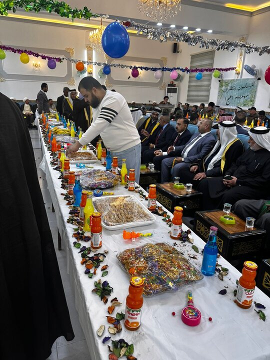 تقرير مصور/ جانب من الحضور في حفل ليلة نصف شعبان المبارك بالعراق