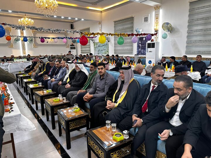 تقرير مصور/ جانب من الحضور في حفل ليلة نصف شعبان المبارك بالعراق