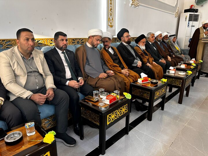 تقرير مصور/ جانب من الحضور في حفل ليلة نصف شعبان المبارك بالعراق