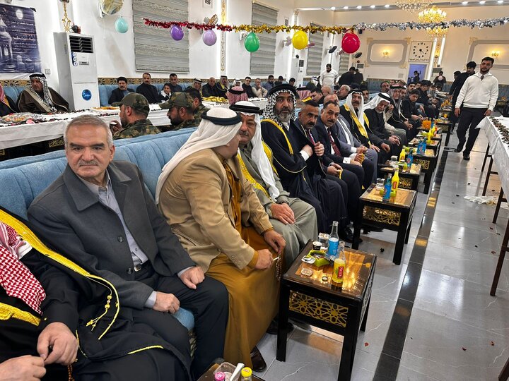 تقرير مصور/ جانب من الحضور في حفل ليلة نصف شعبان المبارك بالعراق