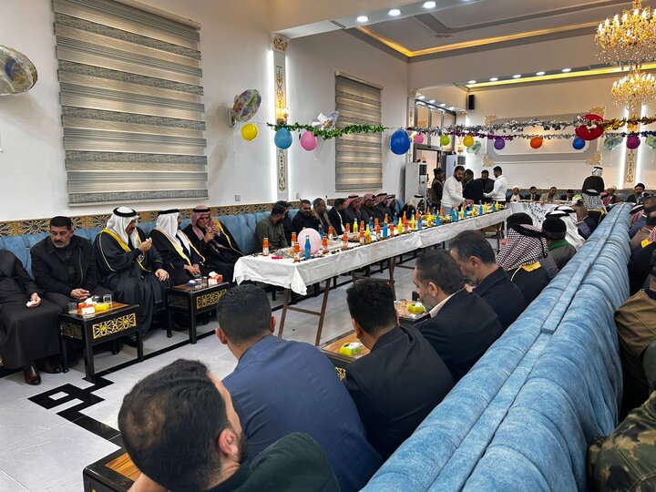 تقرير مصور/ جانب من الحضور في حفل ليلة نصف شعبان المبارك بالعراق