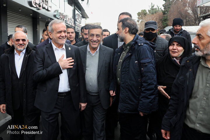 تقرير مصور/ الرئيس الإيراني يلقي كلمة بذكرى انتصار الثورة الاسلامية في البلاد