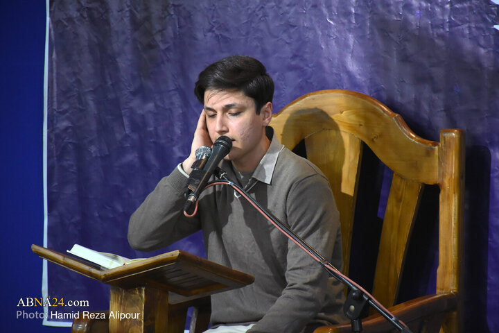 نشست قرار معنوی با سخنرانی آیت‌الله رمضانی در مسجد ابوذر رشت