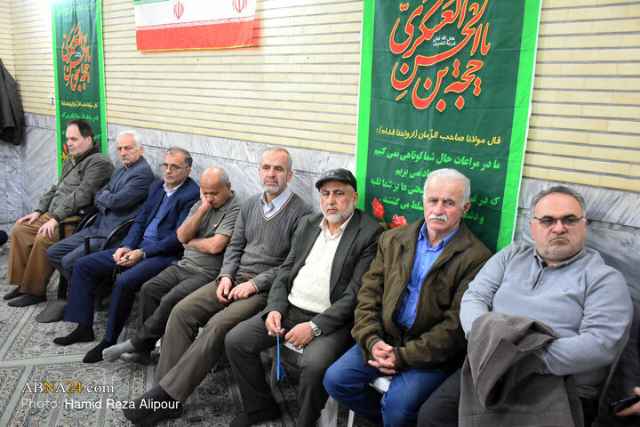 نشست قرار معنوی با سخنرانی آیت‌الله رمضانی در مسجد ابوذر رشت