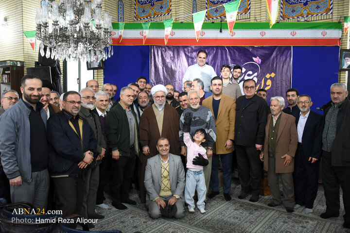 نشست قرار معنوی با سخنرانی آیت‌الله رمضانی در مسجد ابوذر رشت