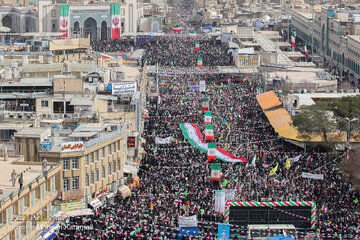 ثبات قدم مردم ایران در حمایت از جمهوری اسلامی در مقابله با دشمنان خارجی