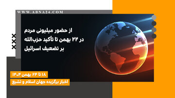 اخبار برگزیده جهان اسلام و تشیع ( ۱۸ تا ۲۴ بهمن ۱۴۰۴)