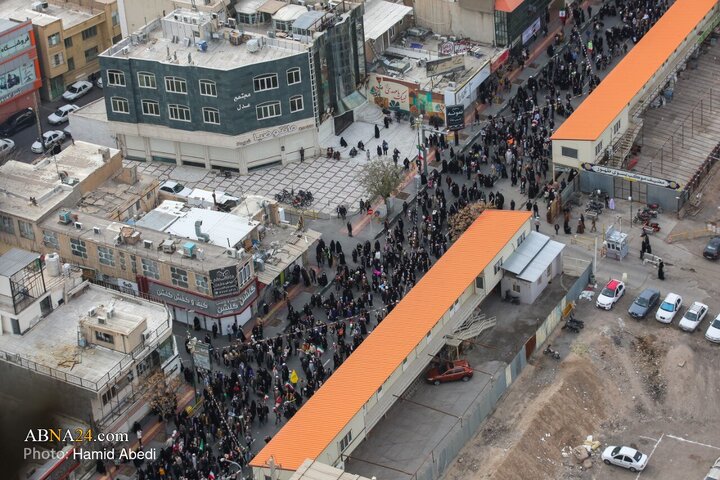 Photos: Aerial Footage Captures February 11 Rally in Qom