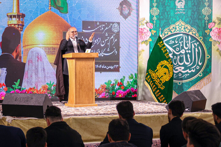 Photos: Mass wedding of 1,500 university couples held at Imam Reza Holy Shrine