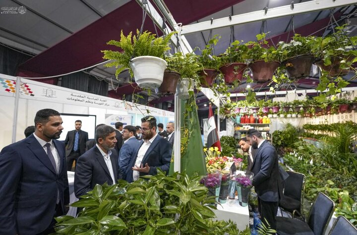 تقرير مصور/ مقتنيات العتبة العلوية المقدسة في مهرجان ومعرض (عين الحياة) ببغداد