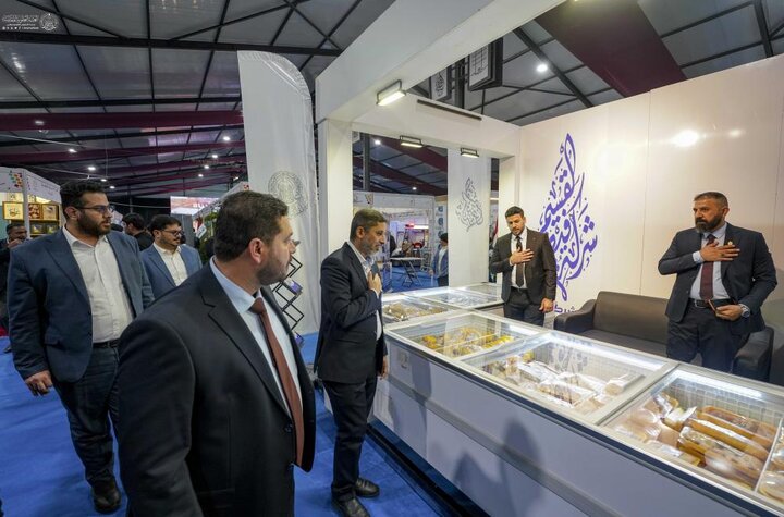 تقرير مصور/ مقتنيات العتبة العلوية المقدسة في مهرجان ومعرض (عين الحياة) ببغداد