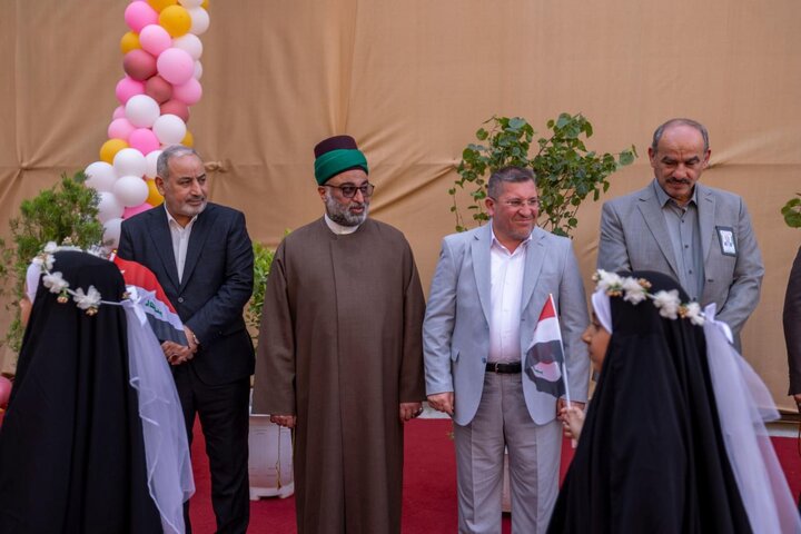 تقرير مصور/ إقامة حفل التكليف الشرعي للفتيات ضمن مشروع الورود الفاطمية للعتبة العباسية