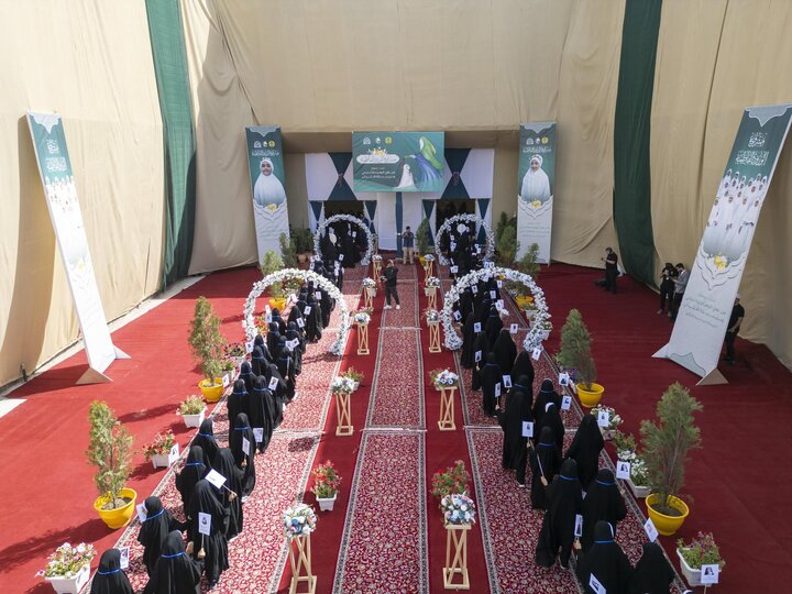 تقرير مصور/ إقامة حفل التكليف الشرعي للفتيات ضمن مشروع الورود الفاطمية للعتبة العباسية