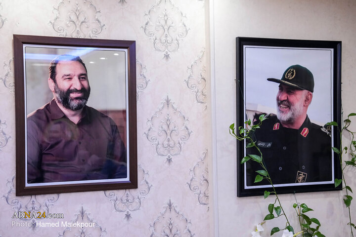 Photos: Dr. Ghalibaf meets family of Martyr Farajollah Shushtari