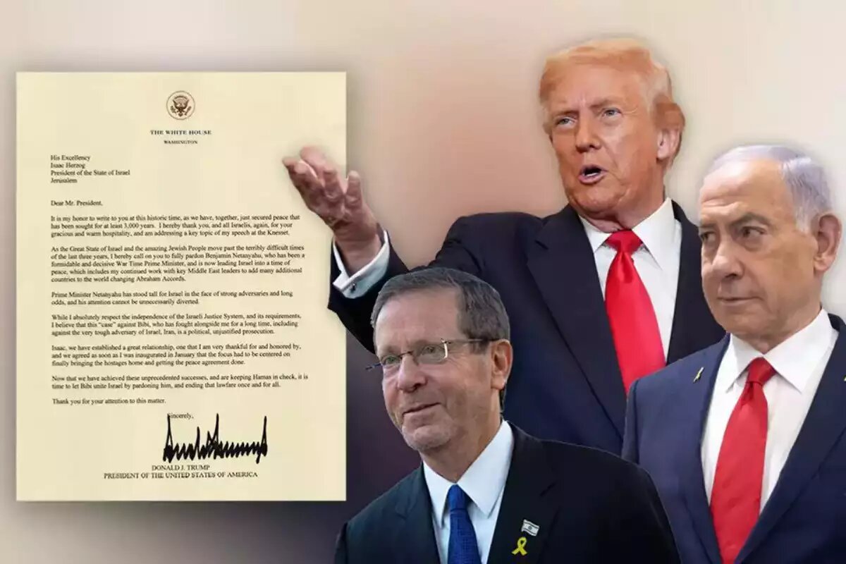 Trump Slams Herzog as “Disgraceful” for Refusing Netanyahu Pardon