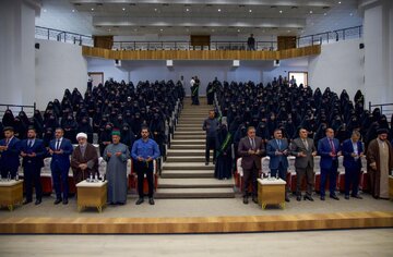 تقرير مصور/ إقامة مهرجان (وشاح الطهر) لتكريم الطالبات المرتديات للعباءة العراقية في محافظة المثنى