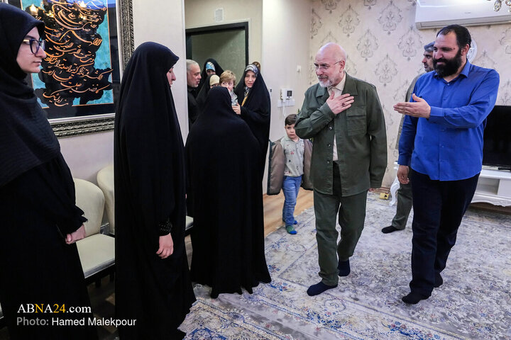 Informe fotográfico | El Dr. Ghalibaf se reúne con la familia del mártir Farajollah Shushtari