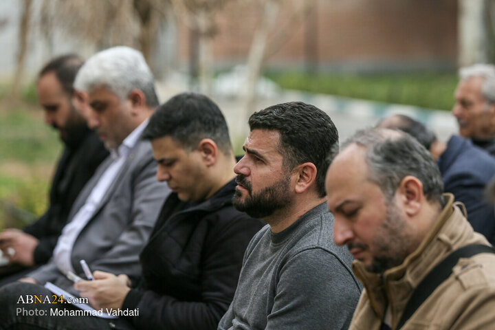 Photos: Press Conference Marking Anniversary of Bahrain Revolution Held at Former U.S. Embassy in Tehran