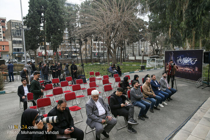 Photos: Press Conference Marking Anniversary of Bahrain Revolution Held at Former U.S. Embassy in Tehran
