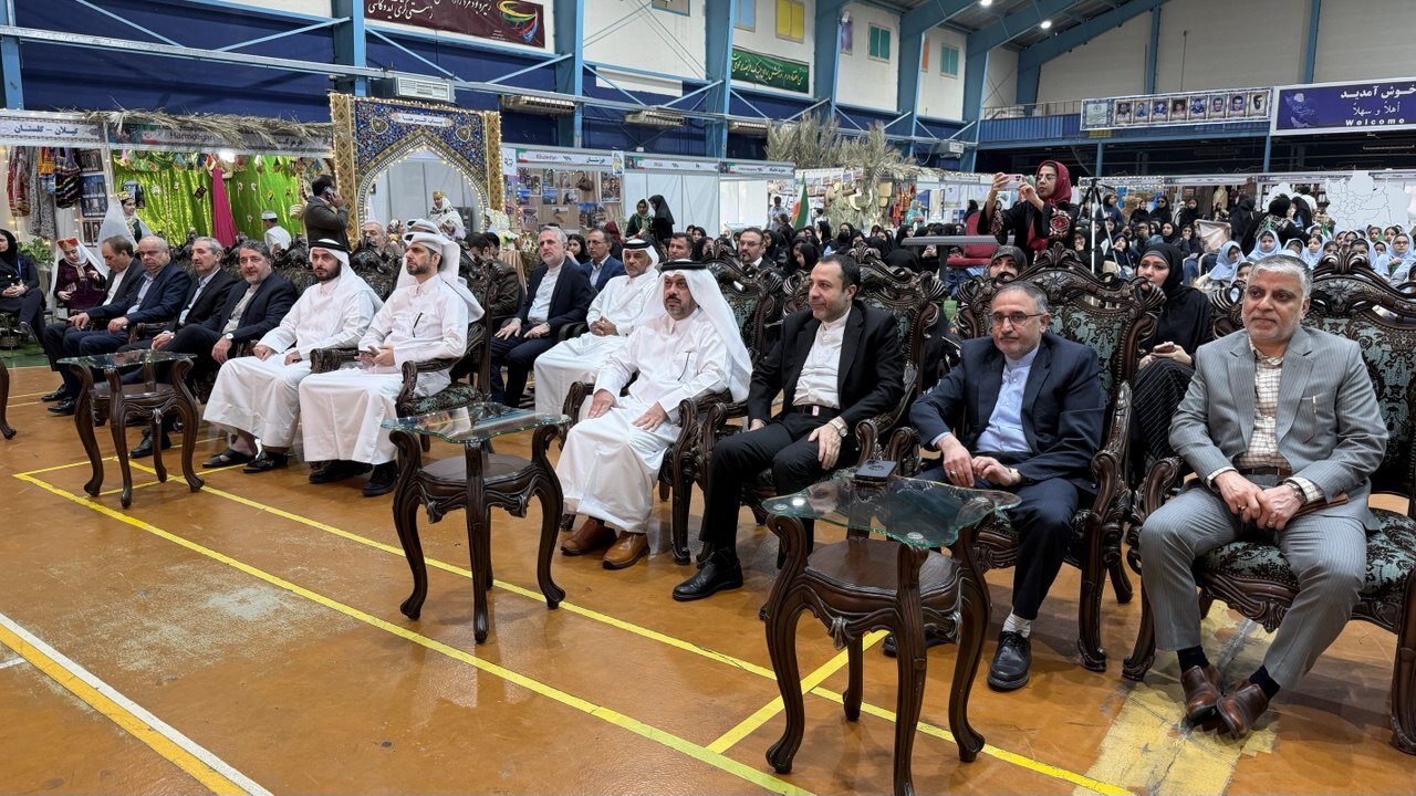 نمایشگاه «گنجینه ایرانزمین» در دوحه برپا شد