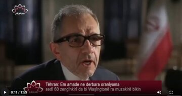 Têhran: Em amade ne derbara oranîyoma sedî 60 zengînkirî da bi Waşîngtonê ra muzakirê bikin