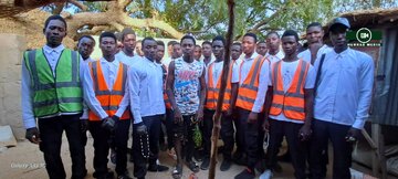 Photos: Youth members of Islamic Movement Launched Cleaning Campaign Preparing for Ramadan in Takakume, Nigeria