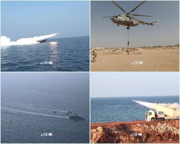 Mazoezi ya kijeshi ya Iran katika Lango Bahari la Hormuz +Picha