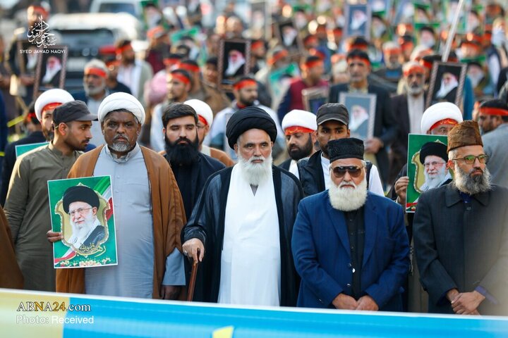 راهپیمایی حمایت از انقلاب اسلامی و امام خامنه‌ای در لاهور، پاکستان