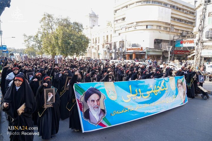 راهپیمایی حمایت از انقلاب اسلامی و امام خامنه‌ای در لاهور، پاکستان